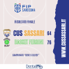 Basket, il CUS Sassari si arrende contro la Ferrini